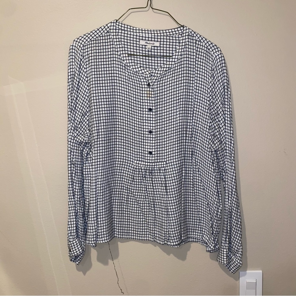 MADEWELL Striped Blouse